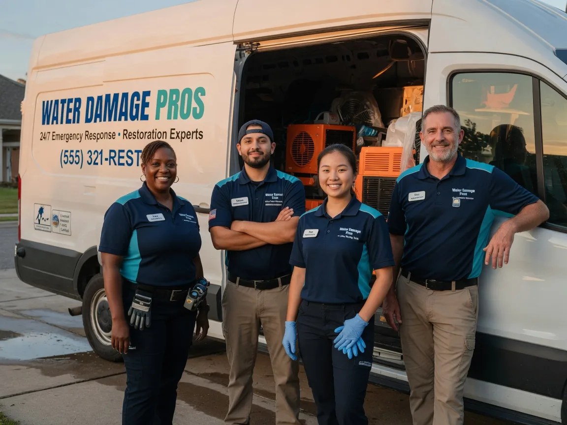 Water Damage Restoration company in Alvin, TX